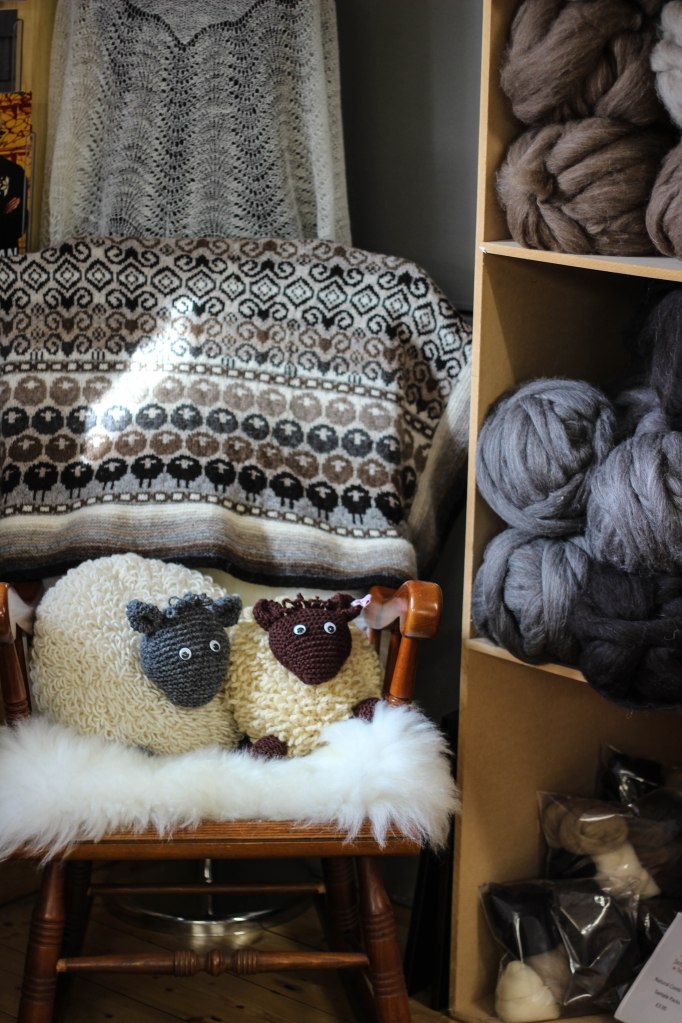 The shop ready and tidy