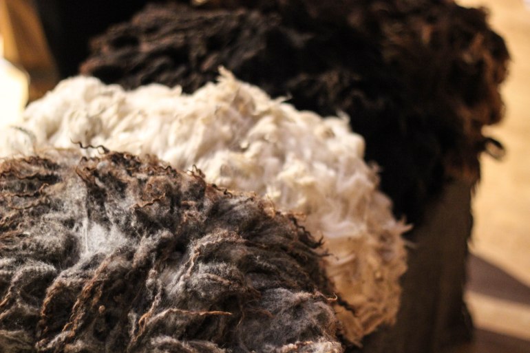 fleeces at the opening ceremony we took down from J&S