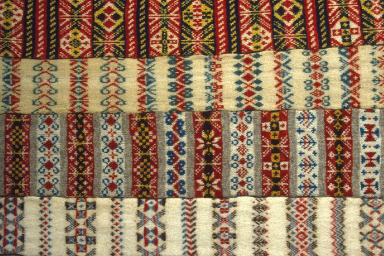 Fair Isle Scarves in the Museum Collection.