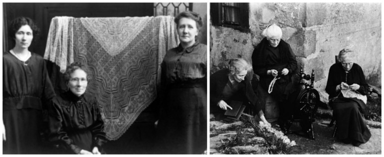 a few of the famous photos of the sutherland women, photo: shetland museum